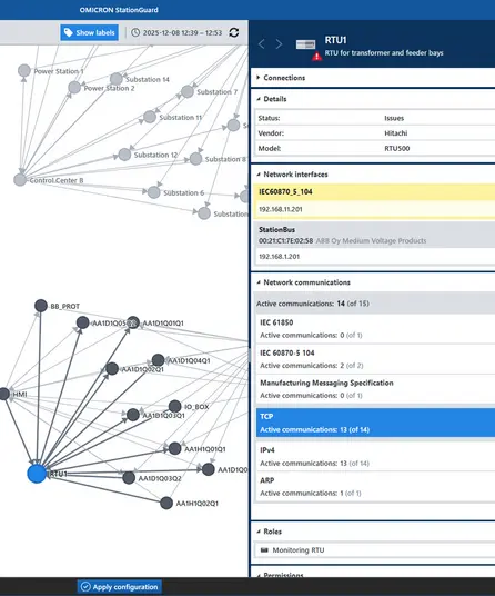 Live Network Diagram View