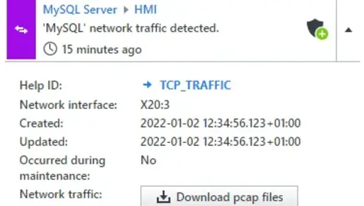 StationGuard Alarmmeldung mit Protokoll