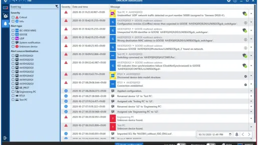 [Translate to Deutsch:] StationGuard Event Log
